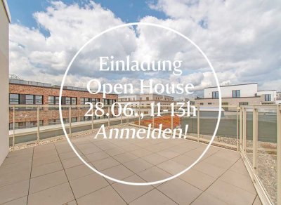 OPEN HOUSE AM 28.06.* Neubau Endetage mit Weitblick