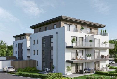 Großzügige barrierefreie 3,5-Zimmer-Wohnung mit Aufzug und zwei Balkonen