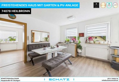 Freistehendes Einfamilienhaus mit Garten & PV-Anlage