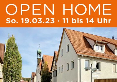 ENERGIESPARHAUS – WOHNEN UND ARBEITEN AUF HISTORISCHEM GRUND - sofort frei