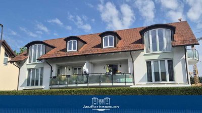 TOP-geschnittene - 2-Zi.-Mansardenwohnung mit Balkon in Germering - ruhige und zentrale Lage!