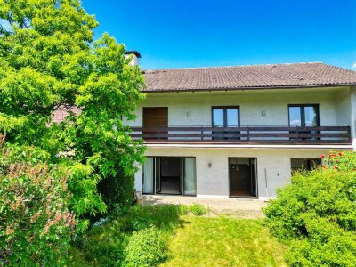 Frei stehendes Einfamilienhaus in Seulberg, großer Garten mit Südausrichtung und schöner Aussicht