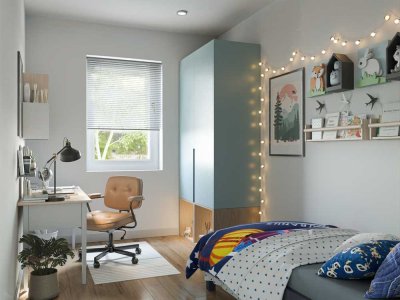 2,5 Zimmer EG-Wohnung mit Terrasse und Gartenanteil