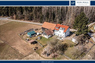 Zweifamilienhaus für Tier- und Pferdehaltung