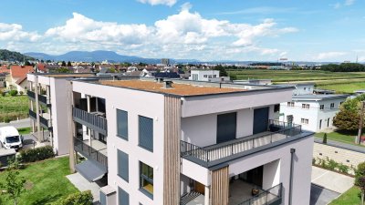 Luxus-Penthouse mit großzügiger Dachterrasse, Tiefgarage, Erdwärme, Deckenkühlung, Photovoltaik, Glasfaserinternet, provisionsfrei, nachhaltig, exklusiv