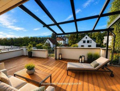 Penthouse über den Dächern Kassels – Exklusives Wohnen mit Blick auf den Herkules
