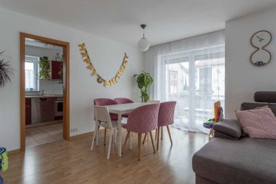 Gepflegte 4 Zimmer-Wohnung mit großem Balkon