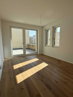 Repräsentatives 4-Zi.-Penthouse mit großzügiger Dachterrasse