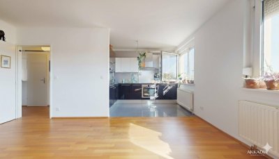 Sonnige 1-Zimmer-Wohnung mit Gemeinschaftsdachterrasse nahe U3