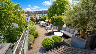 -I| JETZT VORMERKEN || Penthouse-Maisonette mit großem Dachgarten || ZOO SKY |I-