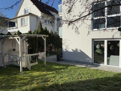 Gut ausgestattete 3 Zimmer Wohnung mit großem Garten