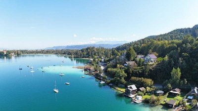 Thronend über dem Wörthersee - Panoramavilla mit Badestrand