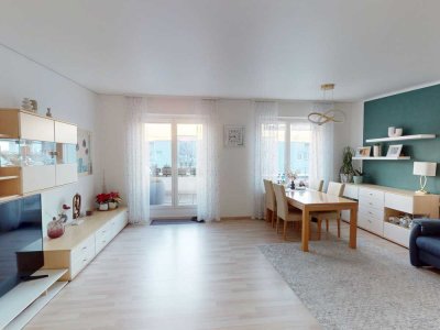 Wohnen zwischen Himmel und Reben -  4-Zimmer Maisonette-Wohnung mit Dachterrasse in ruhiger Lage