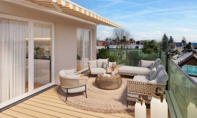 3-Zimmer-Penthouse ETW, Neubaustandard, mit Aufzug