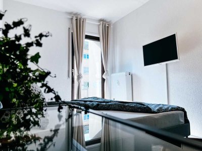 ***Möbliertes City-Apartment im Zentrum Mannheim mit Balkon & Tiefgaragenstellplatz***