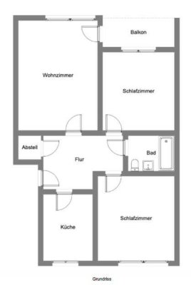 Charmante 3-Zimmer-Wohnung mit Südbalkon, Gartenblick und Einbauküche in Weilheim