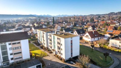 Gut vermietete 2-Zimmer-Kapitalanlage in Peiting – mit zwei Balkonen und Garage