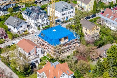 Baubeginn erfolgt! KFW 55 - 4-Zi. Gartenwhg. in ruhiger Bestlage von M-Solln am Forstenrieder Park!