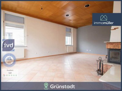 Großzügige Altbauwohnung mit Wintergarten und Kaminofen im Herzen von Grünstadt!