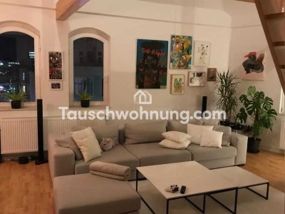 Tauschwohnung: Maisonette-Wohnung mit Dachterrasse am Wiesekreutzplatz