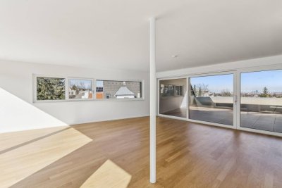 Außergewöhnlich Wohnen in Brunn am Gebirge - 4-Zimmer-Dachgeschosswohung im BRUNNIQUE