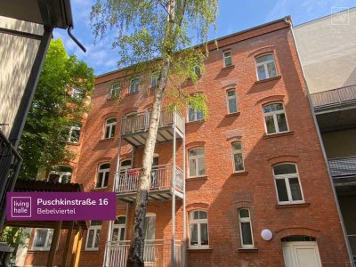 Balkonglück im Bebelviertel – mittendrin statt nur dabei