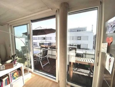 Moderne 3-Zimmer Maisonette Wohnung in Echterdingen Balkon,  Aufzug, Tiefgarage,  Einbauschränke