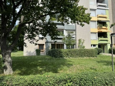 Prov.frei Barrierefreie gr. 3,5 Zimmer Whg. mit 17,5qm grüner Terrasse, Keller & naher Stellplatz