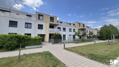 # SQ - GARTENWOHNUNG IN EINEM NEUBAU - GRELLGASSE - 3 ZIMMER + GARTEN