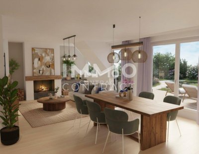 Provisionsfrei: Familiäres Wohnen in grüner Ruhelage – 5 Zimmer mit Garten und Balkon
