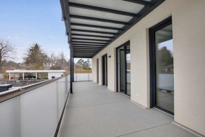 Wohnen, wo andere Urlaub machen I 3-Zimmer Wohnung I XXL Balkon I Fußbodenheizung