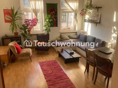 Tauschwohnung: Sonnige 84qm, 4 Zimmer Wohnung mit Balkon (suche Berlin)