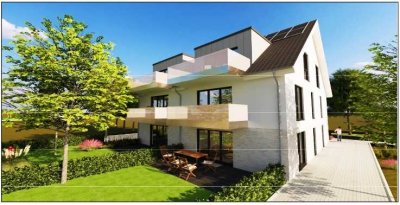 wunderschöne 3 Zimmer Neubauwohnung mit Terrasse und Garten in herrlicher Lage von Münster