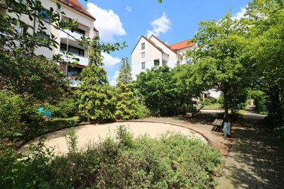 Freizeitstandort  vor den Toren Leipzig - 3-Zimmer-Wohnung mit Balkon