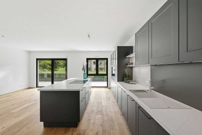 Urban verbunden. Naturnah zuhause. – Exklusive 4-Zimmer Wohnung im neuen Wohnquartier Grüner Bogen