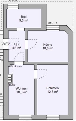 Geschmackvolle 2-Zimmer-EG-Wohnung mit gehobener Innenausstattung in Ilvesheim