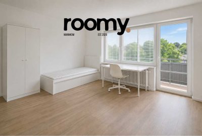 ROOMY Mannheim | Moderne 4-Zimmer-WG in direkter Campuslage DHBW Mannheim