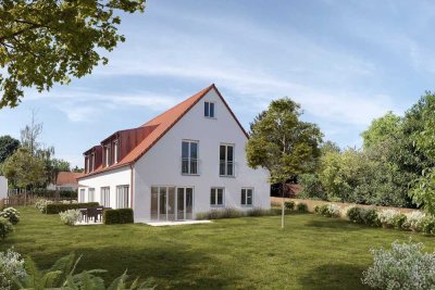 Erstbezug:  Hochwertiges Doppelhaushälfte in ruhiger Lage mit großem Garten!  Haus B