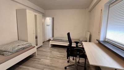 1-Zimmer-Wohnung, möbliert, mit EBK, auch für Firmen geeignet
