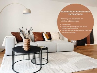 Quartier Hilde 3-Zimmer-Wohnung mit Balkon WBS