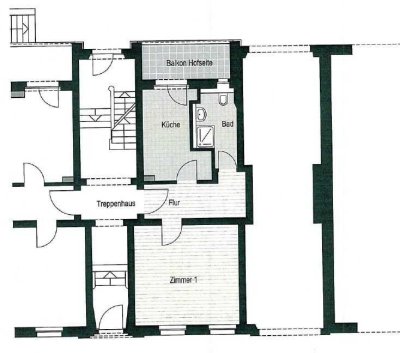Charmante Erdgeschosswohnung in Karlsruhe - Ideal für Singles!