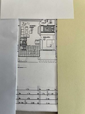 Geschmackvolle, gepflegte 2-Zimmer-Wohnung mit Balkon und Einbauküche in Niefern-Öschelbronn