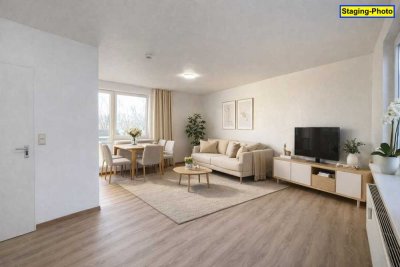 Stilvoll wohnen, nachhaltig investieren – renovierte 1-Zimmer-Eigentumswohnung mit Stellplatz