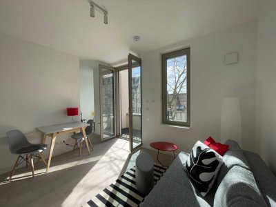 Möblierte 1-Zimmer-Wohnung mit Balkon in Potsdam Babelsberg