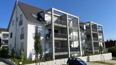 Hochwertige sehr schöne 3-Zimmer-Wohnung mit Balkon und EBK ; Neubau 2023