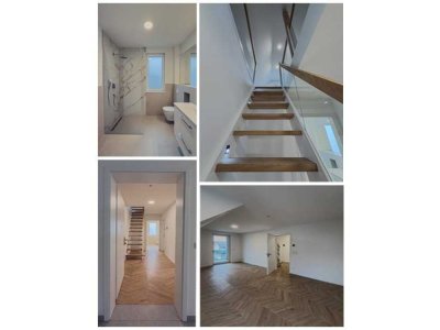 Seelze-Stadtkern: Neue 4-Zi.-Maisonette-ETW mit Fahrstuhl und Balkon im puristischen Wohnstil