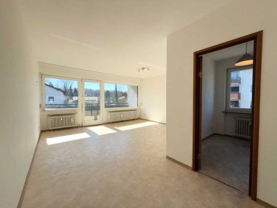 Helle 2-Zimmer-Wohnung mit Südbalkon in bevorzugter Lage nahe dem Chiemsee