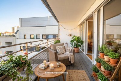 GROSSZÜGIGE 2 ZIMMERWOHNUNG MIT LOGGIA