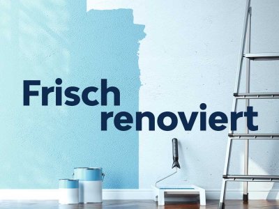 Frisch sanierte 3-Raumwohnung im Erdgeschoss!