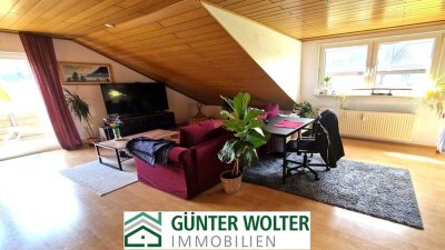 Geräumige Dachgeschosswohnung in zentraler Lage von Kall